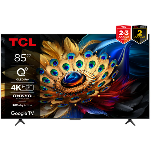 TCL televizor QLED TV 85C655, Google TV slika 1