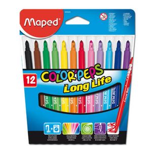 Flomasteri školski Maped Color'Peps Long life 12/1 MAP845020