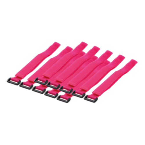 Logilink čičak trakice za vezivanje kablova 500x20mm, 10kom, pink slika 1