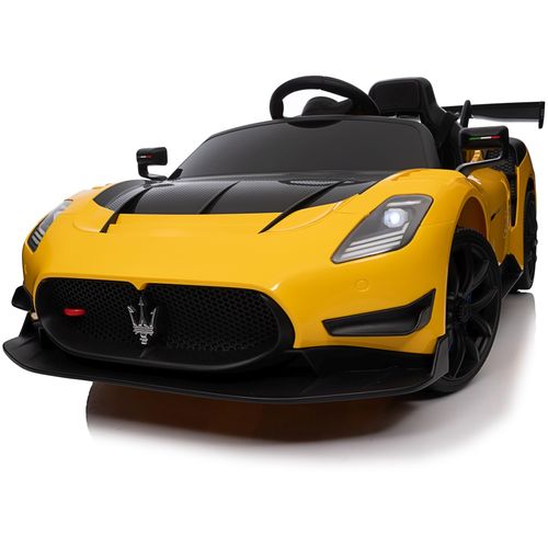 Licencirani auto na akumulator Maserati MC20 GT2 - žuti slika 11