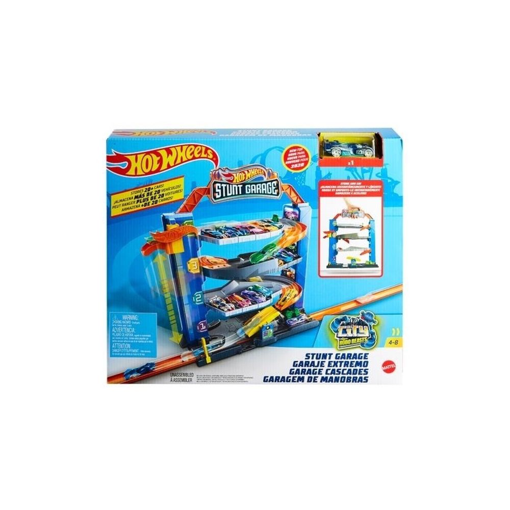 Hot Wheels City Stunt Garaža za autiće slika 10
