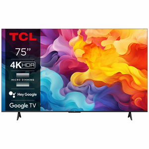 TCL televizor LED TV 75V6B, UHD, Google TV