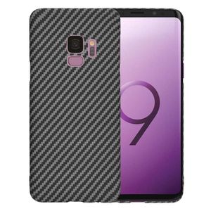 Techsuit - Carbonite FiberShell maska za Samsung Galaxy S9 - crna