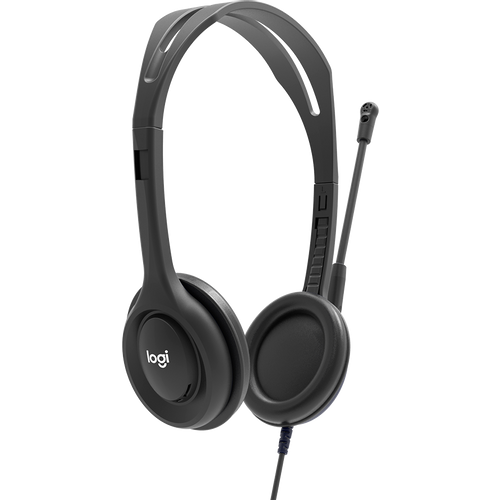 Slušalice Logitech H111, žičane, stereo, 3.5mm, crne slika 3