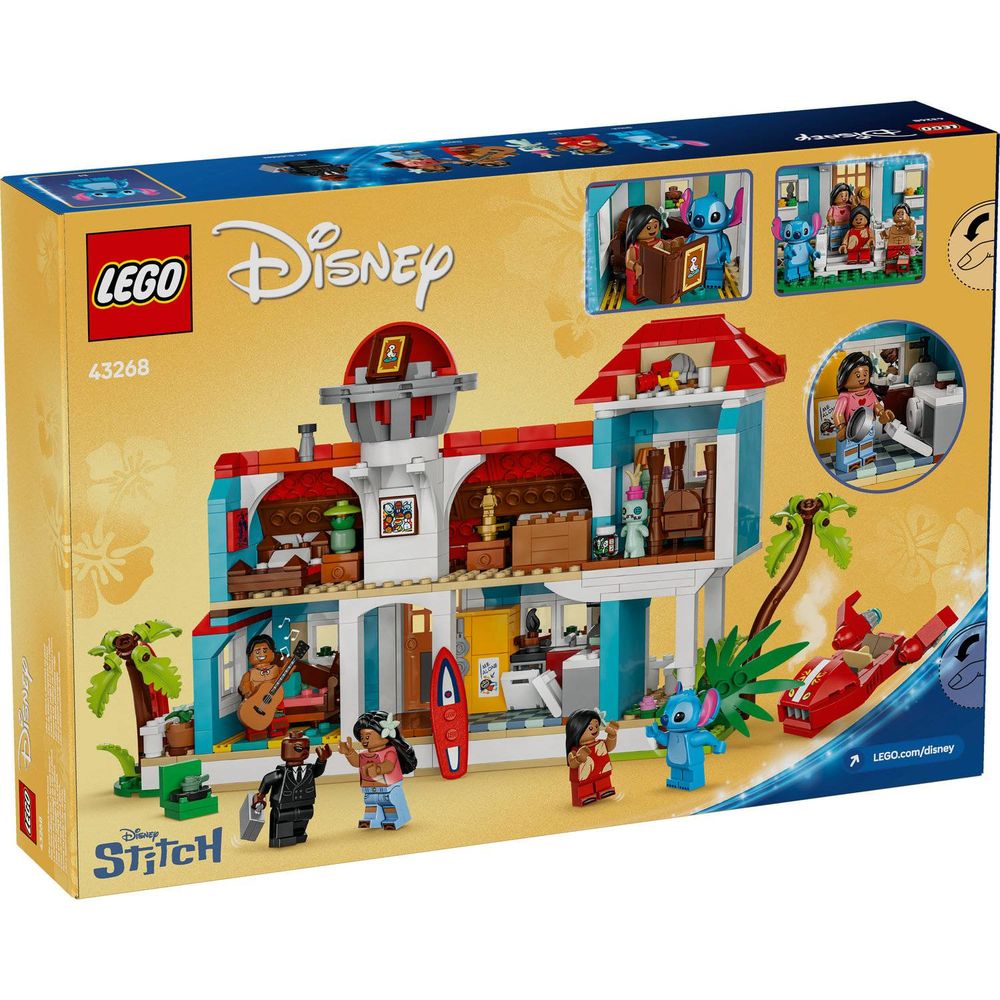 LEGO 43268 Lilo i Stitch Kuća na plaži slika 10