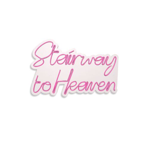 Wallity Ukrasna plastična LED rasvjeta, Stairway to Heaven - Pink slika 4