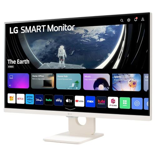 LG 27SR50F-W 27" IPS 1920x1080 60Hz 14ms GtG HDMIx2 USB smart VESA zvučnici bela slika 3