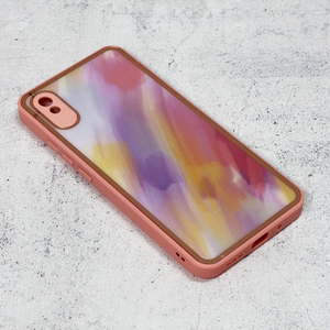 Maska Candy Marble za Xiaomi Redmi 9A svetlo ljubicasta