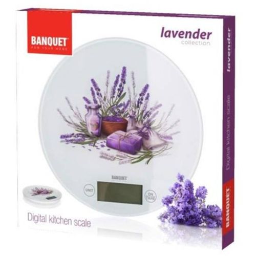 Banquet Lavender digitalna kuhinjska vaga 5 kg slika 1