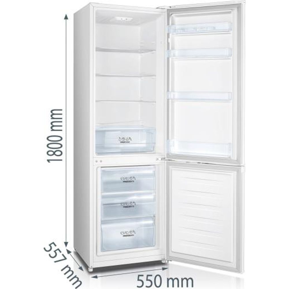 Gorenje Kombinovani frižider RK4182PW4 / 269 l slika 3