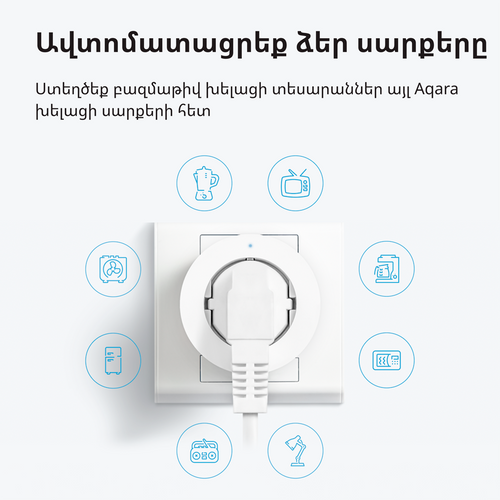 Aqara Smart Plug (EU Version): Model No: SP-EUC01; SKU: AP007EUW01 slika 11