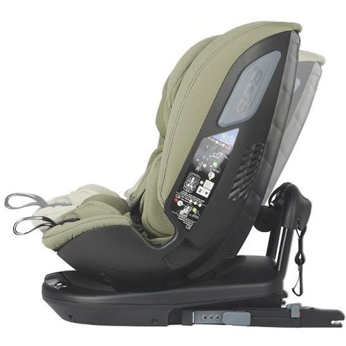 Coccolle® Autosjedalica Velsa iSize 360° 40-150cm Isofix, Moss Green slika 12