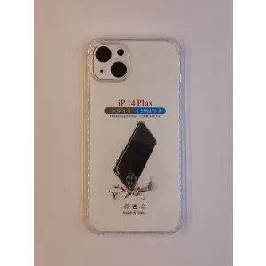 Maska za iPhone 14+ transparent sa ojačanim ivicama