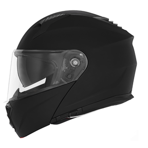 Modularna - flip up kaciga za motor L vel. NOX Y966 N968 - Mat Crna