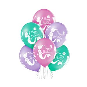 Baloni za rođendan Happy Birthday - 6 komada