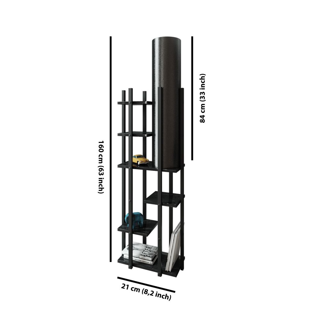 Stojeća lampa 'Vogue' - Crna slika 2