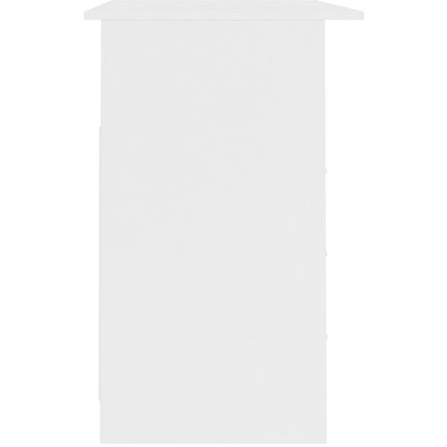 Radni stol s ladicama bijeli 110 x 50 x 76 cm od iverice slika 24