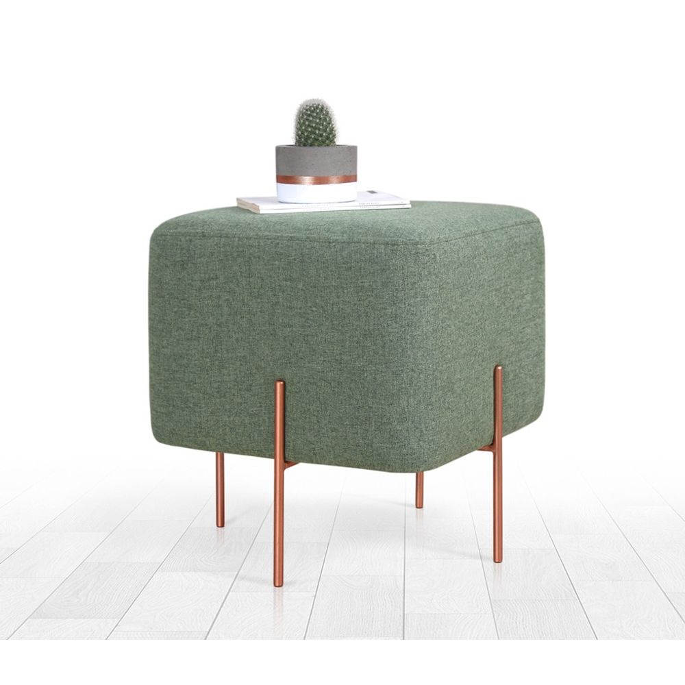 Copper 52 - Zeleni Pouf slika 2