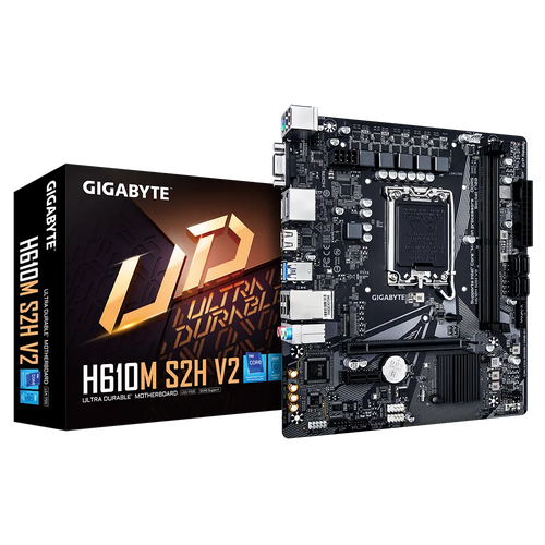 GIGABYTE H610M S2H V2 mATX matična ploča za Intel LGA 1700, DDR5 slika 1