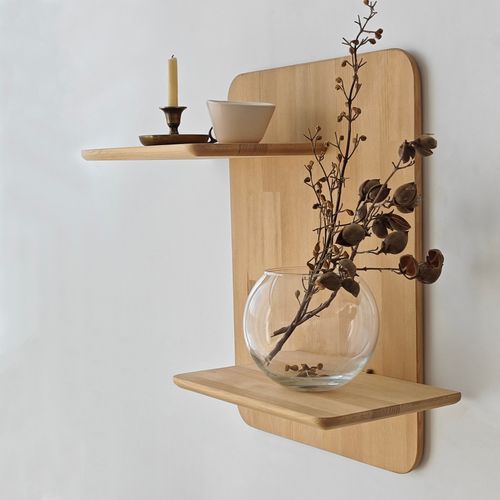 Matilda - Oak Oak Wall Shelf slika 3