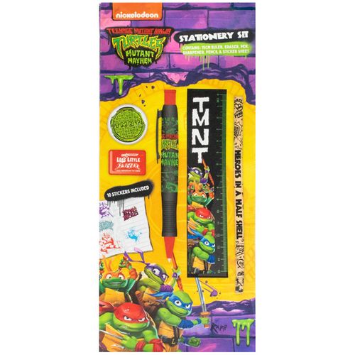 TMNT Mutant Mayhem Stationery Set slika 3