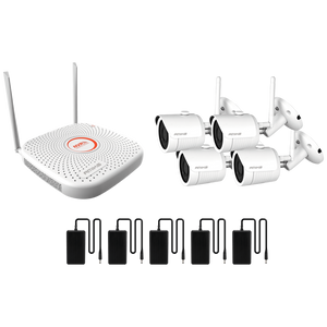 Amiko Home Set za video nadzor, 2 Mpixel, 4 x bullet cam., 9 ch, WiFi - WIFI KIT-4900