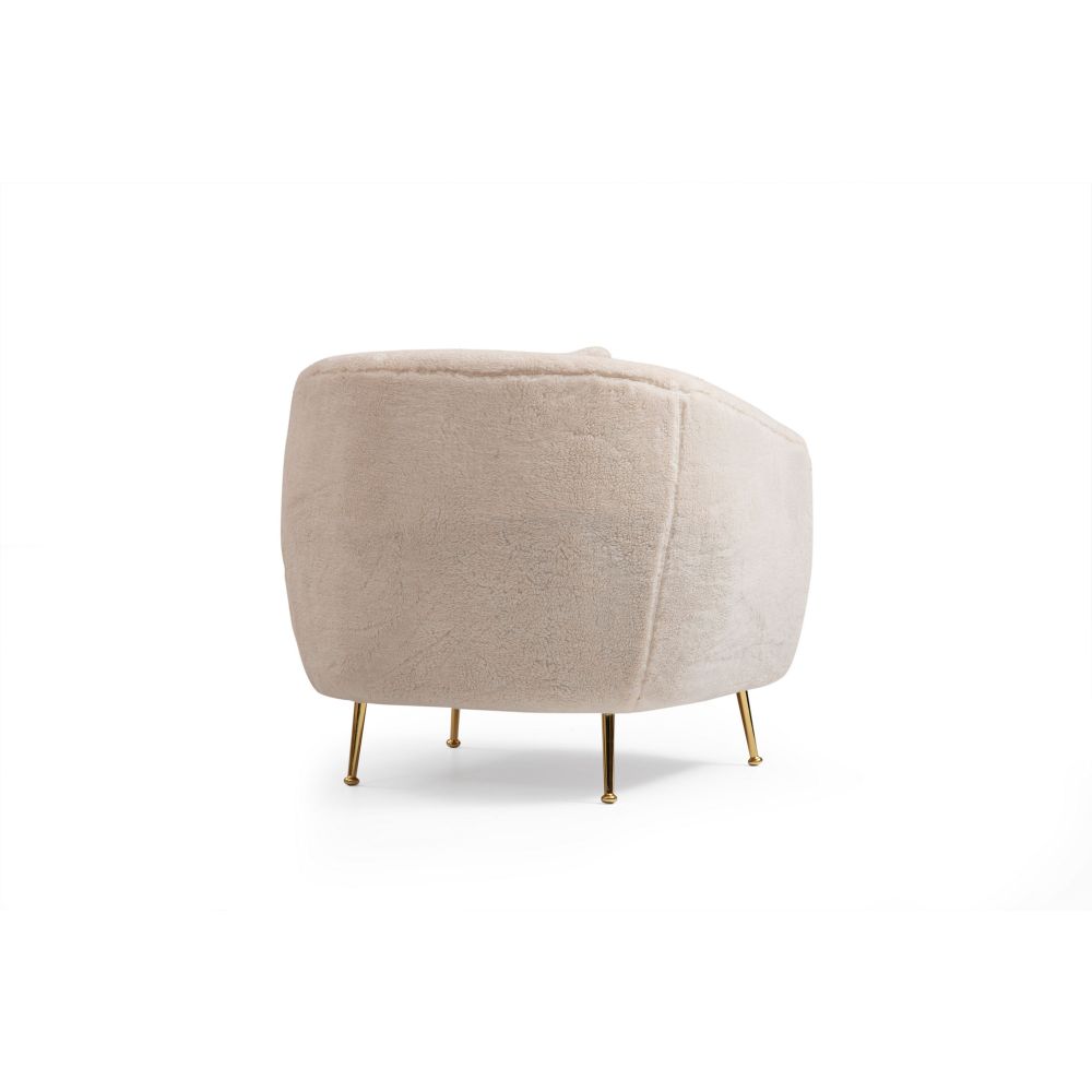 Istiridye - Bež Wing Chair slika 5