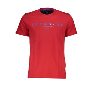 LA MARTINA MEN'S SHORT SLEEVE T-SHIRT RED