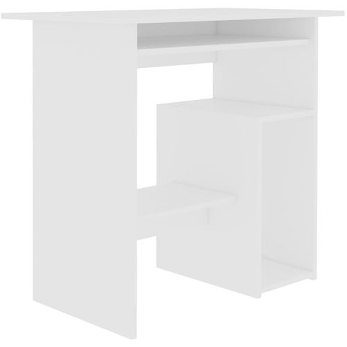 Radni stol bijeli 80 x 45 x 74 cm od iverice slika 2