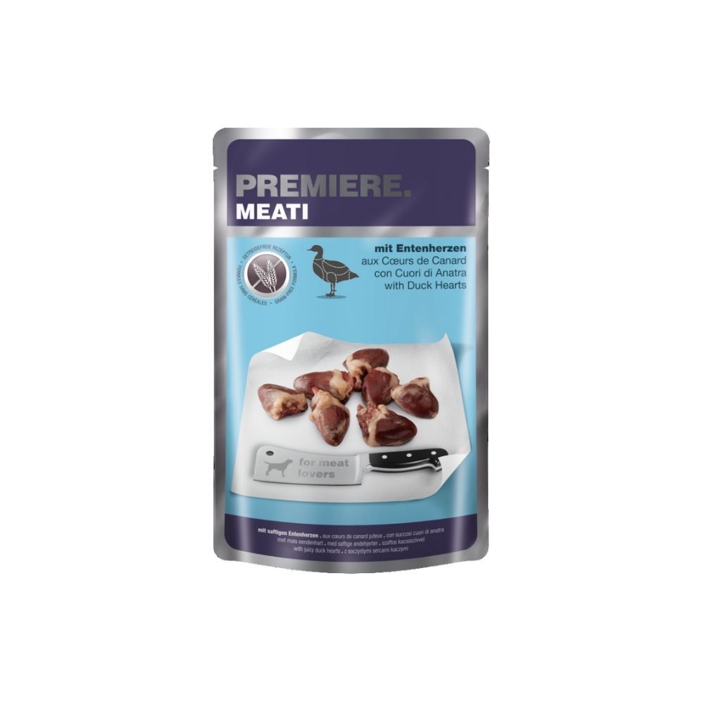 Premiere Meati Adult pačja srca, vrećica 500 g slika 1