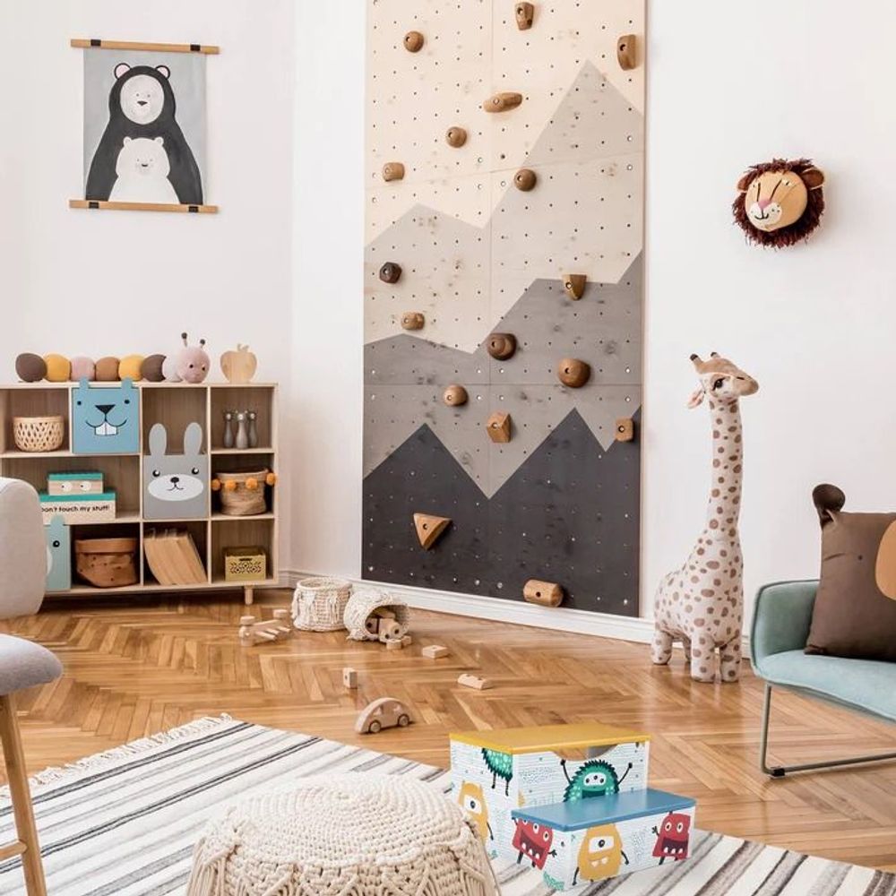 Kinder Home Drvena multifunkcionalna Stepenik stolčica Monster slika 11