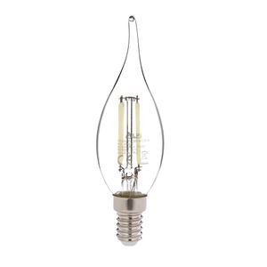 LED Sijalica E14 Kıvrık - Bijela Prozirna
