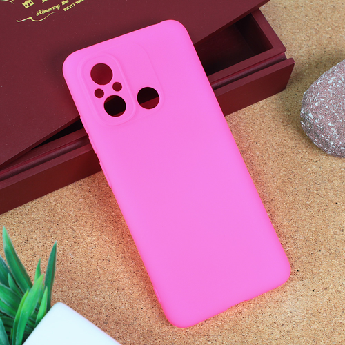 Maska Teracell Giulietta za Xiaomi Redmi 12C mat pink slika 1