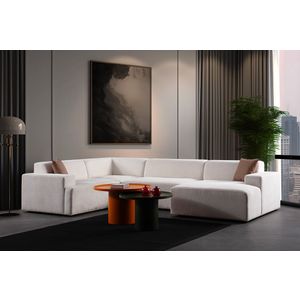 Ugaona Sofa Melva (L1,5 + C + O2 + Chl Desno) - boje: bijela