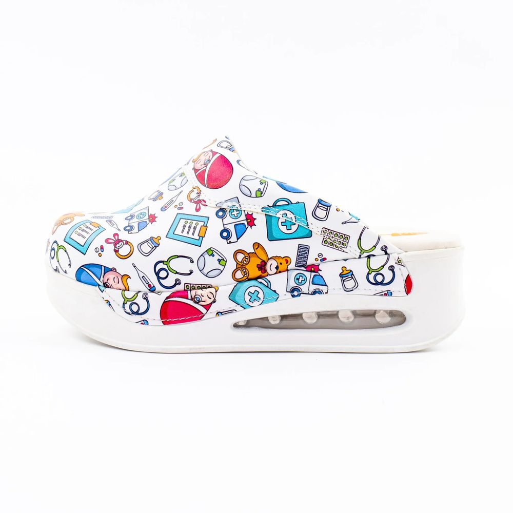 Terlik Sabo Air Max klompe, Medical Bijele 2 slika 1