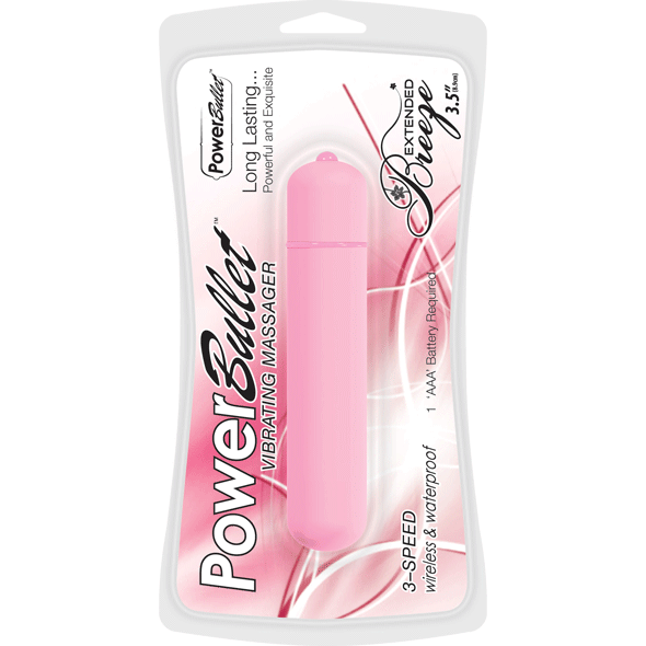 Vibrator PowerBullet - Extended Breeze, ružičasti slika 3