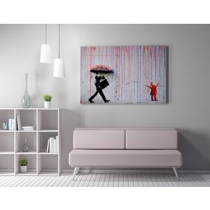 WY64 (50 x 70) Multicolor Decorative Framed Canvas Painting