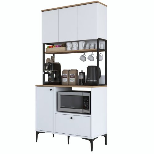 JE159 - 3253 WhiteWalnut Multi Purpose Cabinet slika 9