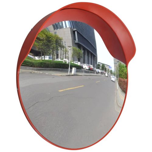 Konveksno vanjsko prometno ogledalo od PC plastike narančasto 60 cm slika 22