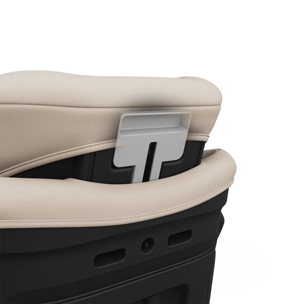 Kinderkraft autosjedalica Comfort Up 2 plus i-Size 9-36 kg (76-150 cm) bez Isofix-a, Beige slika 13