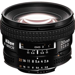 Nikon AF NIKKOR 20mm f/2.8D