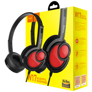 hoco. Slušalice sa mikrofonom - W17 Delightful Headphones MIC BK