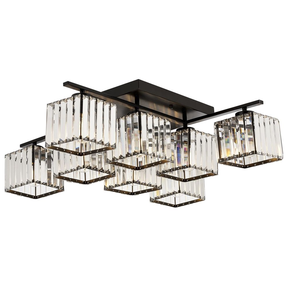 Luster Av-1795-8Bsy u Crno-Bijelo-Brončanoj Boji slika 1