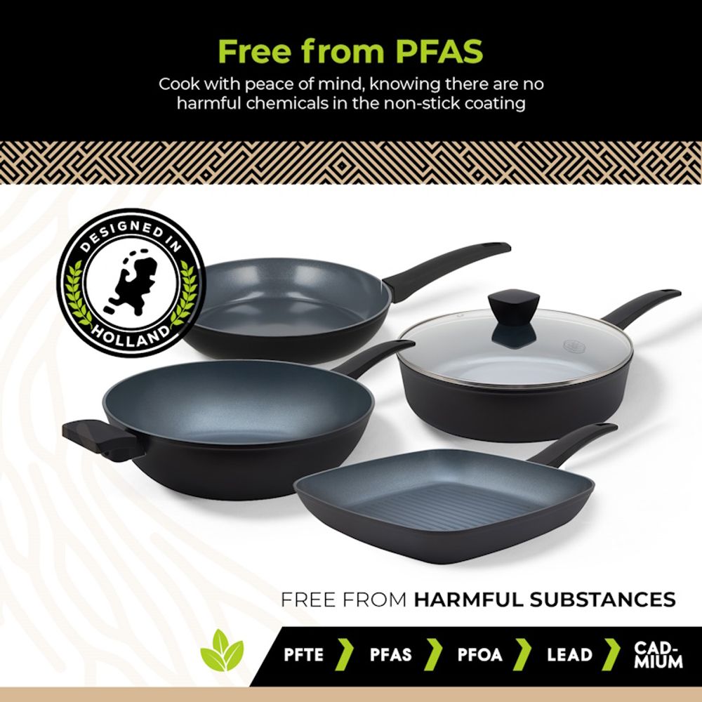 BE Living Set 6 tava Delight Black slika 3