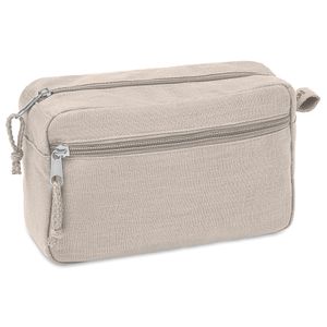 Torbica toaletna HEMP bež, od konoplje 21x8x13cm P1/100