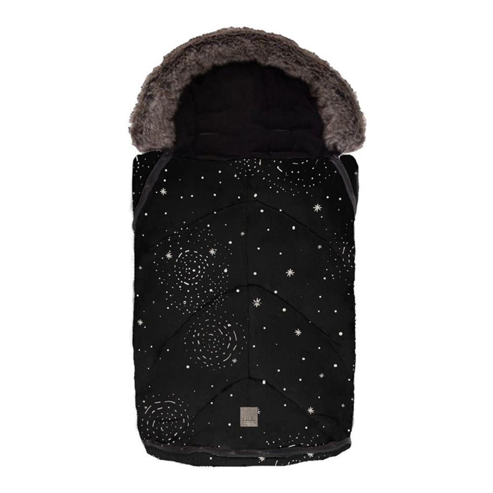 Kikka Boo Zimska vreća za kolica Trendy Galaxy, Black slika 1