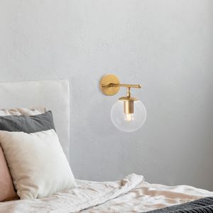 Roe - 10720 Shiny Gold Wall Lamp