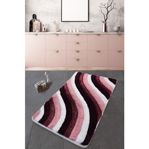 Colourful - Purple (70 x 120) Multicolor Acrylic Bathmat slika 1