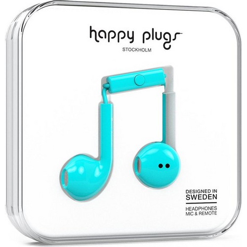 Happy Plugs, Earbud Plus slušalice,Tirkizna slika 1