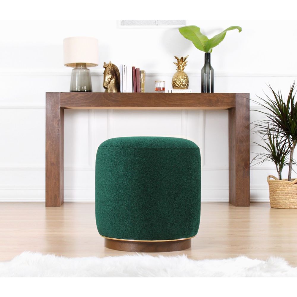 Zeone - Tamnozelena Pouf slika 3